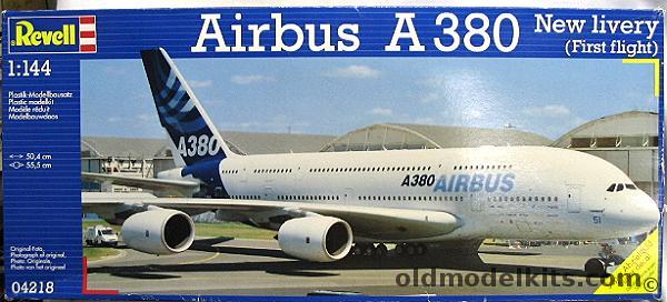 Revell 1/144 Airbus A380 Double Deck Airliner Prototype, 04218 plastic model kit